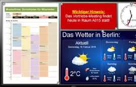 Digitales Schwarzes Brett