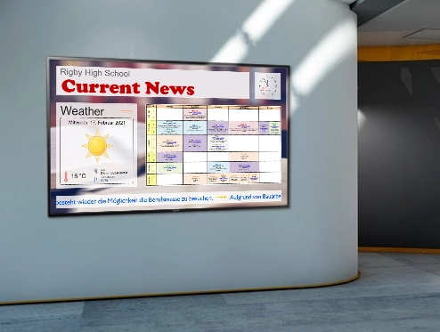 digital bulletin board for schools