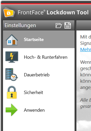 FrontFace Lockdown Tool