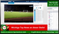 Die Integration von beliebigen Webseiten und Inhalten ist möglich.