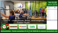 Diashows, Videos oder Werbung von Sponsoren - integrieren Sie beliebige Inhalte!