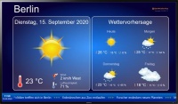 Wetter-Anzeige