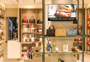Digitale Schaufensterwerbung im Einzelhandel