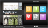 Interactive Touch Menu for Hotels